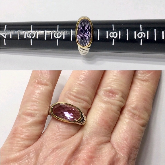 David Yurman Lavender Amethyst Ring - Picture 5 of 7